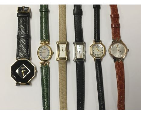 A bag containing 6 various ladies Rotary watches