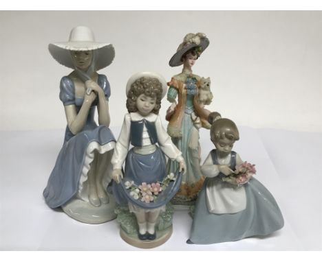 A collection of four figures including nao