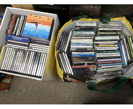 A collection of approx 500CDs including Bob Dylan, David Bowie, The Beatles, Crosby, Stills and Nash and others.