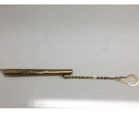 A gent’s 18ct gold tie pin.Approx 4.1g