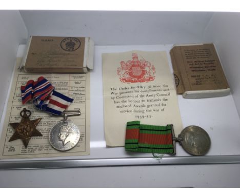 Three WW2 medals