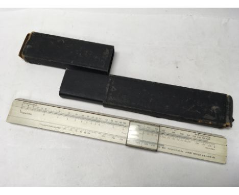 An Albert Nestler German navigation slide possibly WW2 era.