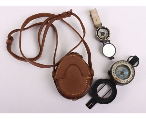 Two Compasses, RAF / Special Forces Wrist Compass & MKIII Marching, Two British military compasses, a ‘compass, survival, wri