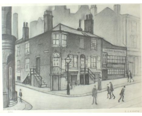 Laurence Stephen Lowry RA (1887-1976) Great Ancoats Street, signed in pencil in the margin lower right, numbered 529/850 in p