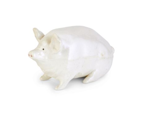 covered in a white glaze, impressed maker's marks WEMYSS WARE/ R. H.&amp; S.(length:&nbsp;16cm)Provenance: Rogers de Rin, Lon