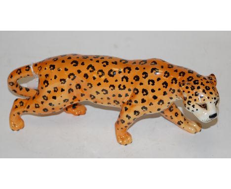 A Beswick figure of a leopard, model No.1082, gloss finish