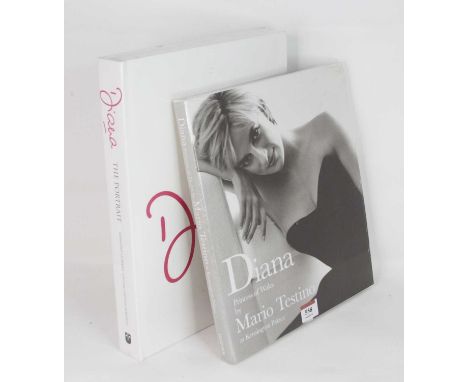 Mario Testino - Diana, Princess of Wales, at Kensington Palace, together with Rosalind Coward - Diana, The Portrait, with for