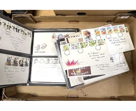 A collection of first day covers, to include the 25th anniversary of the investiture of the Prince of Wales, pictorial postca