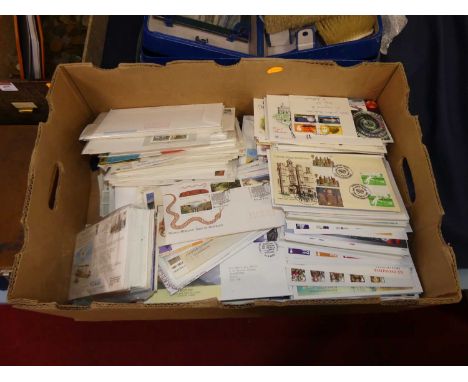 A large collection of first day covers