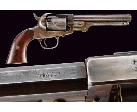 dating: 1858 - 1861 provenance: USA, Octagonal, rifled, approx. 5-1/4', 31 cal barrel (light pitting inside, visible rifling,
