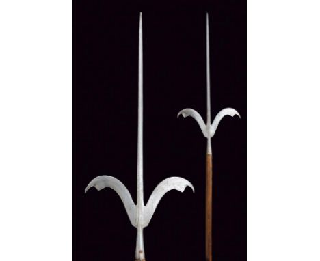 dating: last quarter of the 16th Century provenance: Northern Italy, Straight, cusped spearhead of lozenge section, with curv