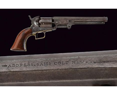 dating: Third quarter of the 19th Century provenance: USA,&nbsp;Octagonal, rifled, 7-1/2" barrel (visible rifling, pitting in