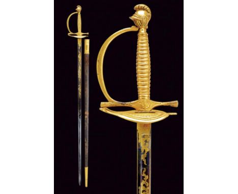 dating: Second quarter of the 19th Century provenance: Europe, Straight, single-and-false-edged blade, first with fuller and 