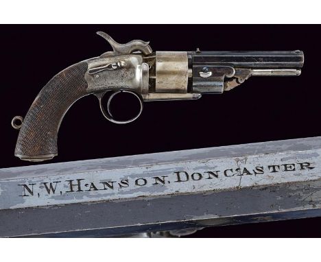 dating:  provenance: England, Rifled, octagonal, 34 cal. barrel (clean bore, visible rifling), with (slightly flattened) fore