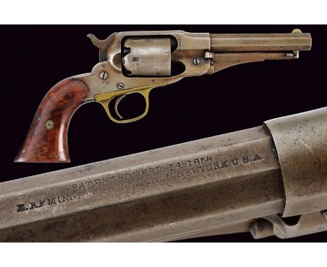 dating: 1865 - 1873 provenance: USA, 4-1/2', rifled, octagonal, 36 cal. barrel (bore with signs of use, visible rifling, slig