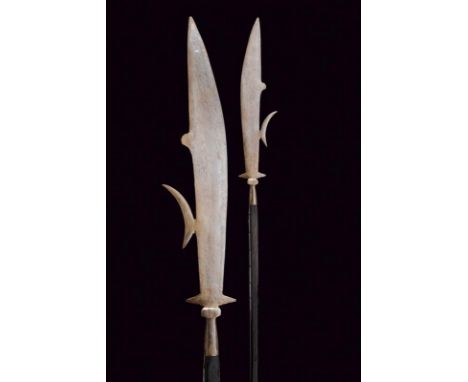dating: First half of the 16th Century provenance: Northern Italy, Long, iron, single-and-a-half-edged head (small defects), 
