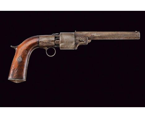 dating: Third quarter of the 19th Century provenance: England, Smoothbore, octagonal barrel, provided with foresight and rear