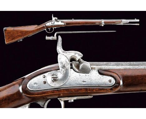 dating: 1856 provenance: Austria, Round, rifled, 14.4 mm cal barrel (bore with light pitting and visible rifling), octagonal 