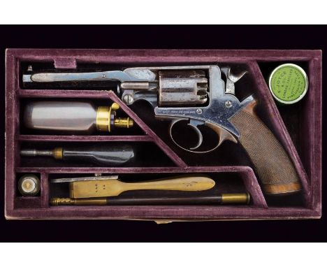 dating: about 1855 provenance: Glasgow, Rifled, octagonal, 11 mm cal. barrel with mark of the London test bench and 'LAC' mar
