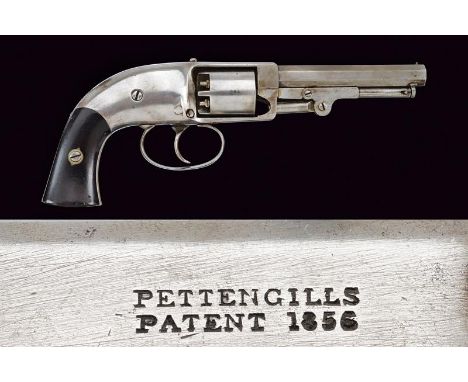 dating: Circa 1855 - 1859 provenance: USA, Rifled, octagonal, 34 cal. barrel (bore needs cleaning, visible rifling), with bra