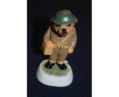 Robert Harrop Collectors Club 'Border Terrier Puppy Army Cadet' DPFG16