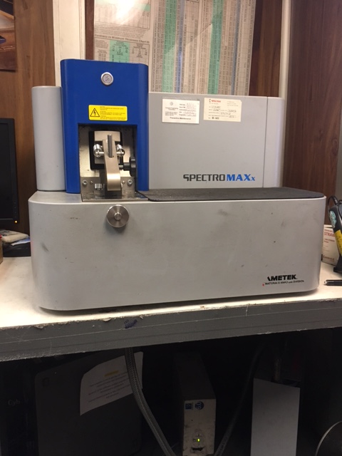 AMETEK MDL. LMF05 SPECTROMAX METAL SPECTROMETER, S/N: 131809/N [ASSET ...