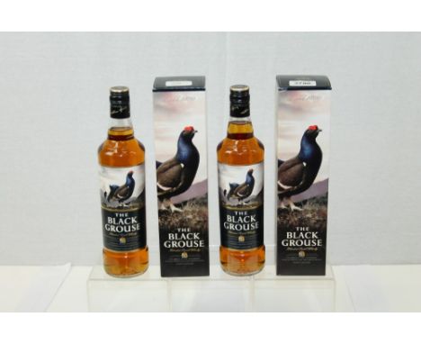 The Black Grouse Blended Scotch Whisky (2 bottles) - both boxed (70cl)