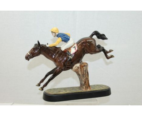 Beswick Steeplechaser, model no. 2505, approximately 22cm high   CONDITION REPORT  Very good condition