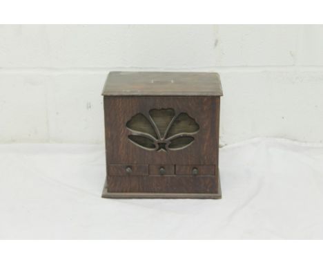 Wooden cigarette vending machine - three-drawer model - 6d