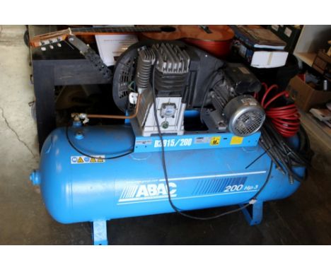 ABAC. 200 Air Compressor model no. B3915-2005, with original price ticket of £568.99