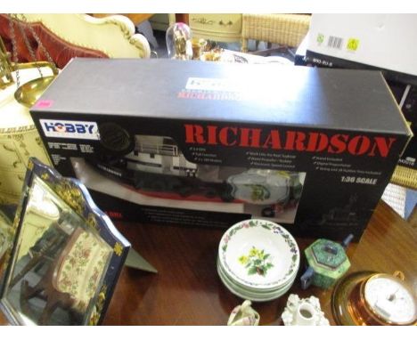 A Hobby Engine model tug boat with electronic speed control 