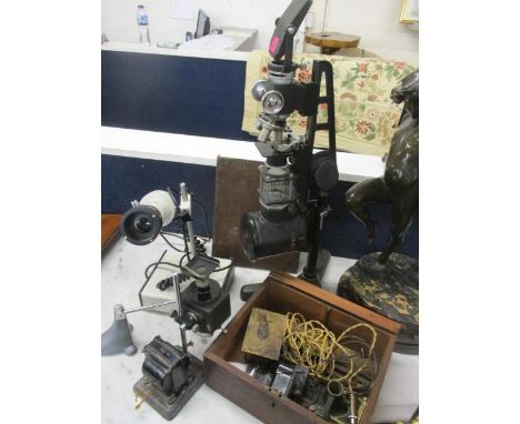 Flatters and garnett micro projector and scientific equipment 