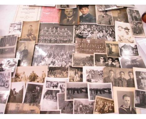 Yugoslavian Army POWs at Peterley camp in Prestwood, King of Yugoslavia photos of his visit to meet with his soldiers and oth