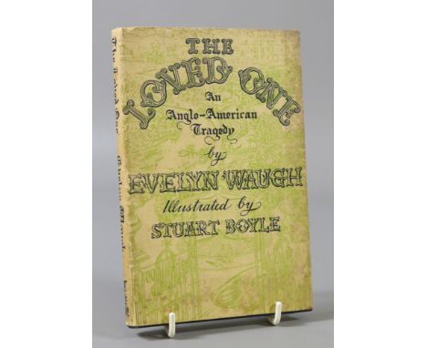 A first edition book entitled 'The Loved One' by Evelyn Waugh 1948.