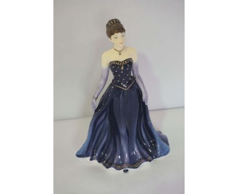 A group of decorative ceramics, including Coalport ‘A Lady of Fashion’ series figure of Mary, other similar figures, also a p