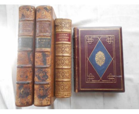 BINDINGS  incl. JAMESON, Mrs  Sacred and Legendary Art  2 vols. 1870, London, 8vo cont. gt. dec. fl. cf. plus  WILMOTT, R.A. 