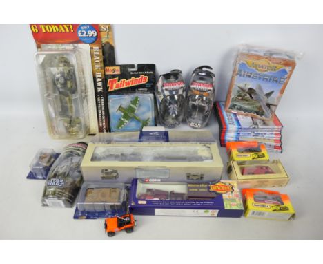 Maisto - Aviator Collection - Helicopter Magazine - Matchbox - Corgi - Lledo. A selection of Twenty-four boxed and one loose 