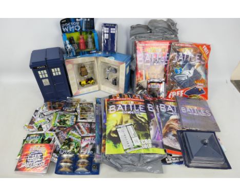 Doctor Who - BBC - Corgi. In excess of Fifty Doctor Who items: Magazines, Models, Cards appearing in Good to Excellent condit