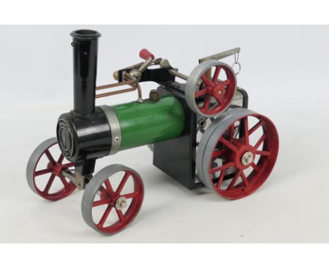 Mamod - An unboxed Mamod Steam Tractor TE1a. The model shows signs of use and appears in Fair to Good condition overall. Ther