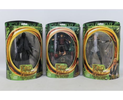 The Lord of the Rings - Vivid imaginations - Toy Biz. A selection of Three boxed firures appearing in Excellent condition wit