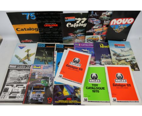 Bandai - Heller - Esci - L&amp;S - Revell - A quantity of hard to find vintage trade catalogues including L&amp;S, Novo 1978,