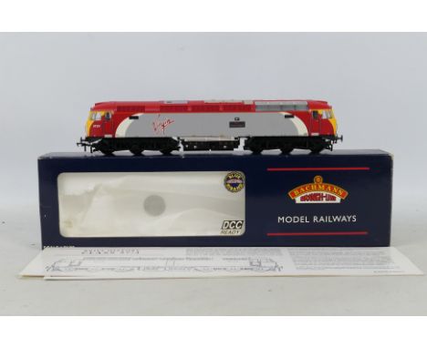 Bachmann - A boxed Bachmann Branch-Line Blue Riband DCC READY #32-751 OO gauge Class 57/0 diesel locomotive Op.No.57301 Scott