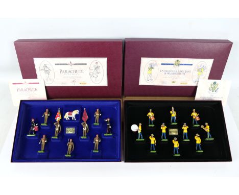 Britains - Two boxed Limited Edition Britains soldiers sets. Lot includes Britains #5190 The Parachute Regiment; together wit