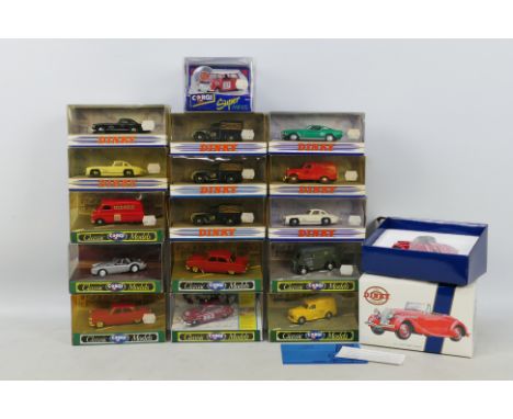 Corgi - Dinky Matchbox - Unsold Shop Stock - 17 x boxed models including Erik Carlsson Saab 96 # D712/1, Mercedes 300 SL # DY