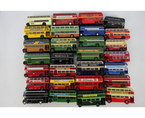 Corgi - Corgi Original Omnibus - EFE - A fleet of 27 unboxed 1:76 scale diecast model buses. Lot includes EFE #15607 AEC Rout