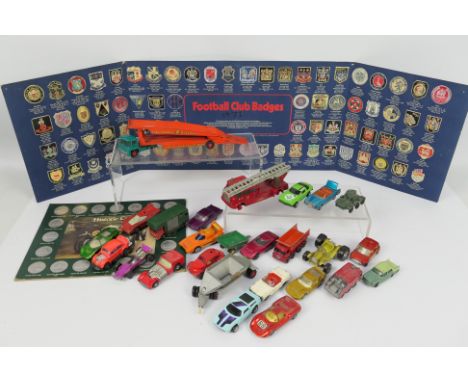 Matchbox - Corgi Juniors - Other - An unboxed group of diecast model vehicles mainly by Matchbox in various scales, with a se