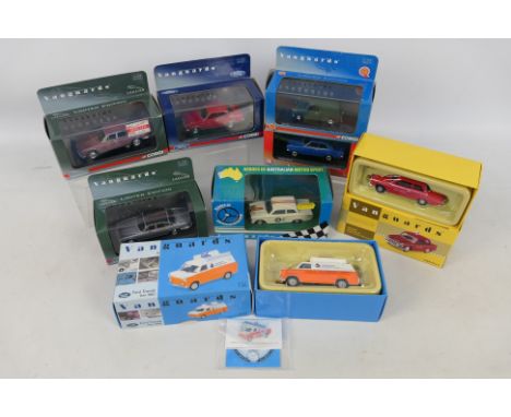 Vanguards - Corgi. A selection of Eight boxed Vanguards by Corgi appearing in Excellent condition with VG to Excellent boxes.