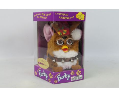 Hasbro - Tiger Electronics -  A boxed model #70- 794 Special Limited Edition 1998 'Reindeer' Electronic Furby by Hasbro. The 