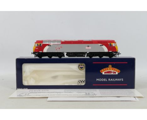 Bachmann - A boxed Bachmann Branch-Line Blue Riband DCC READY #32-776 OO gauge Class 57/0 diesel locomotive Op.No.57307 'Lady