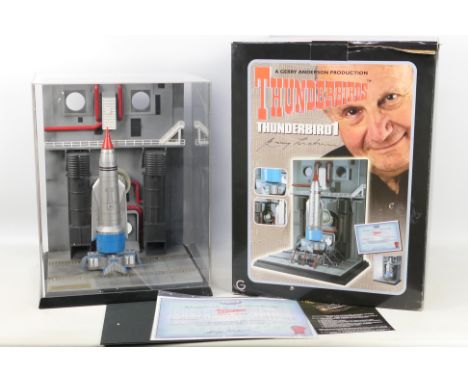 Thunderbirds - Gerry Anderson - Supermarionation Replica. A boxed #298 of 800 Thunderbird 1 by Supermarionation with signed C